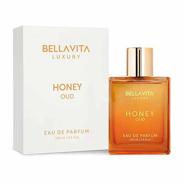 Bellavita Luxury Honey Oud Eau de Parfum 100ml, imported from the UK