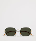 Oliver Peoples TK-13 titanium rimless sunglasses - UK version