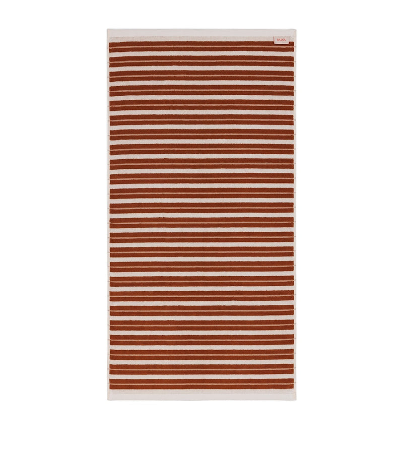 BAINA Organic Cotton Franklin bath towel 70cm x 140cm - British product