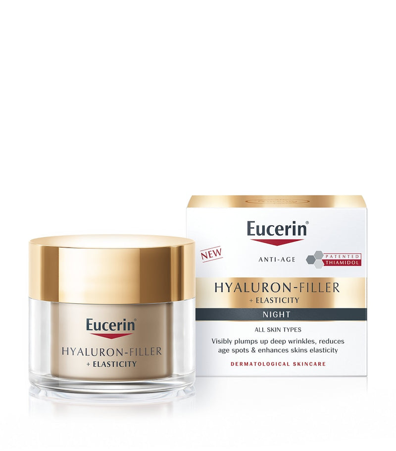 Eucerin Hyaluron-Filler + Elasticity Night Cream 50ml - British product