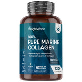 WeightWorld Pure Marine Collagen 120 capsules, imported from the UK