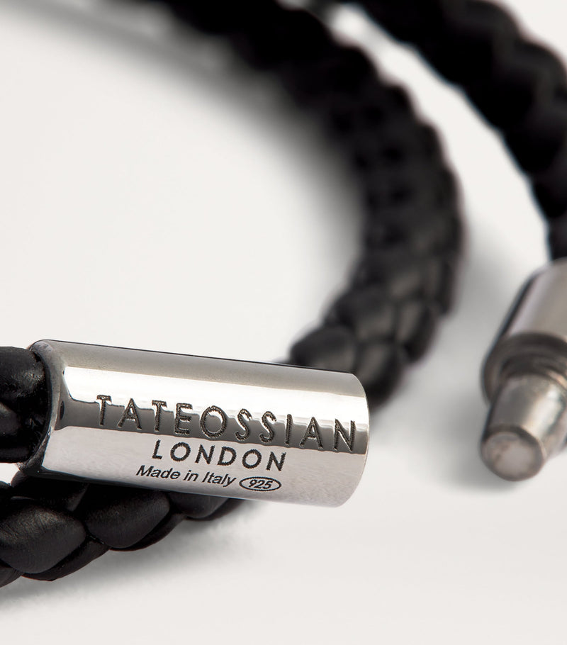 Tateossian recycled corn cable evil eye bracelet - British product