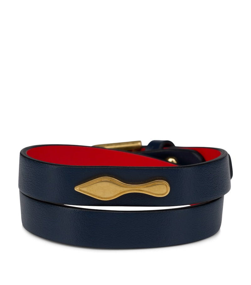 Christian Louboutin Bettina leather bracelet, UK version