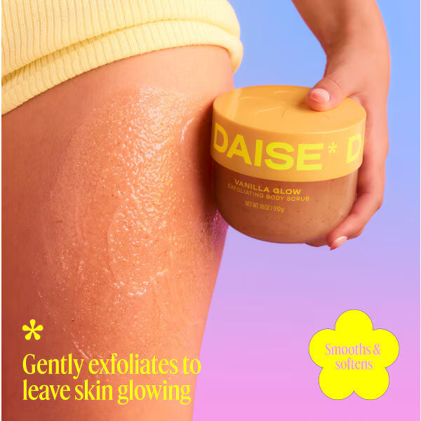 Daise exfoliating body scrub vanilla 510g - British product