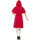 Smiffys Red Riding Hood costume with long dress and cape, UK version