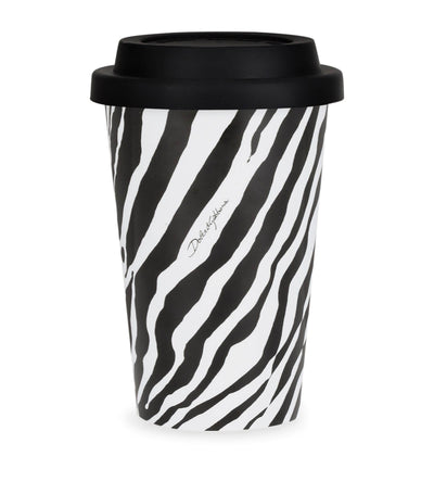Harrods Dolce&Gabbana Casa Ceramic Zebra Travel Mug- Buy online at McGrocer