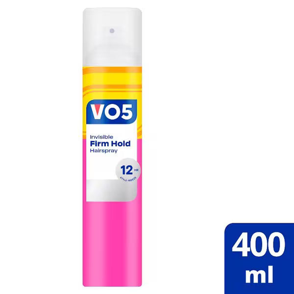 Vo5 firm hold hair spray 400ml (British brand)