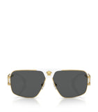 Versace steel sunglasses model 0VE2251, imported from the UK