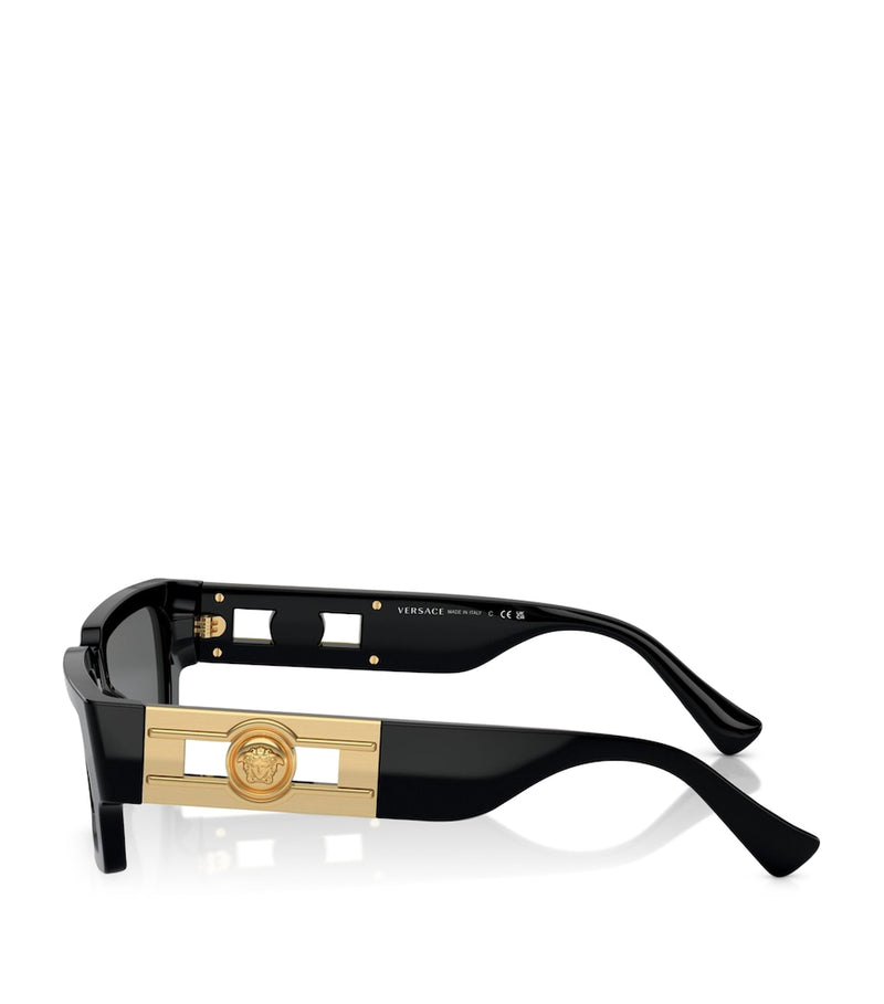 Versace acetate Medusa-detail sunglasses - British product