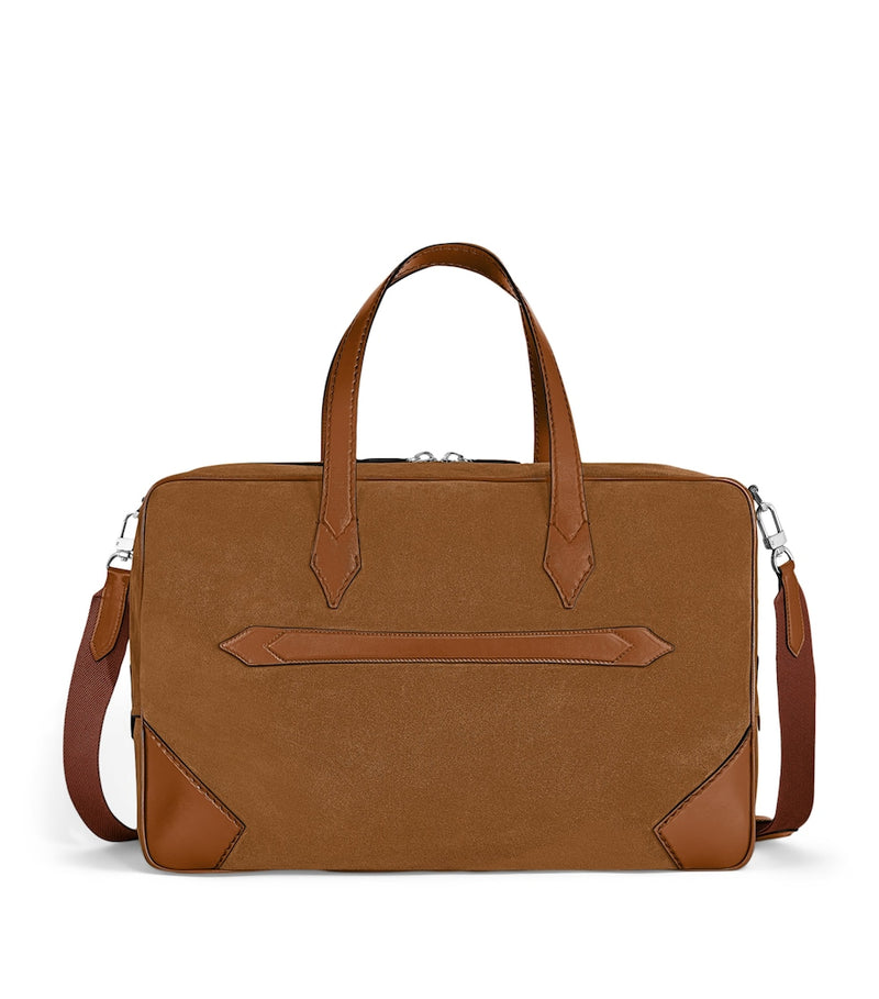 Montblanc Weekender 45 suede holdall, UK version