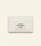 Prada goatskin woven card holder, UK version
