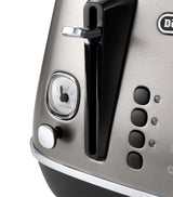 Harrods 4-Slice Toaster with Adjustable Browning and Defrost Function- Buy online at McGrocer