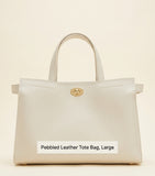 Burberry small leather Cotswolds check tote bag (British brand)