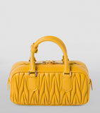 Miu Miu Arcadie Matelassé leather handbag - British product