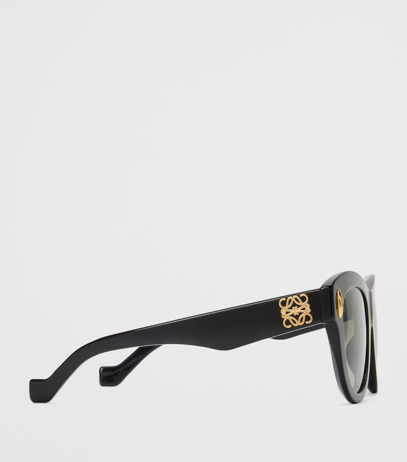 LOEWE Vintage Screen sunglasses with gold-tone accents, UK version