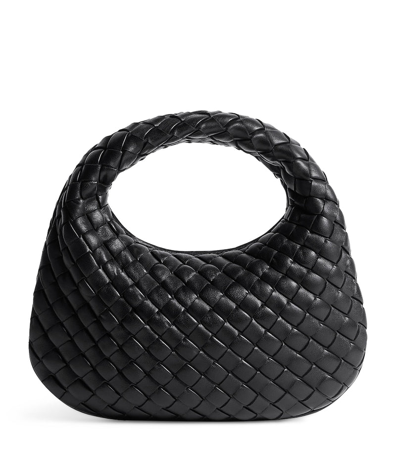 Bottega Veneta Baby Leather Veneta Shoulder Bag, UK version