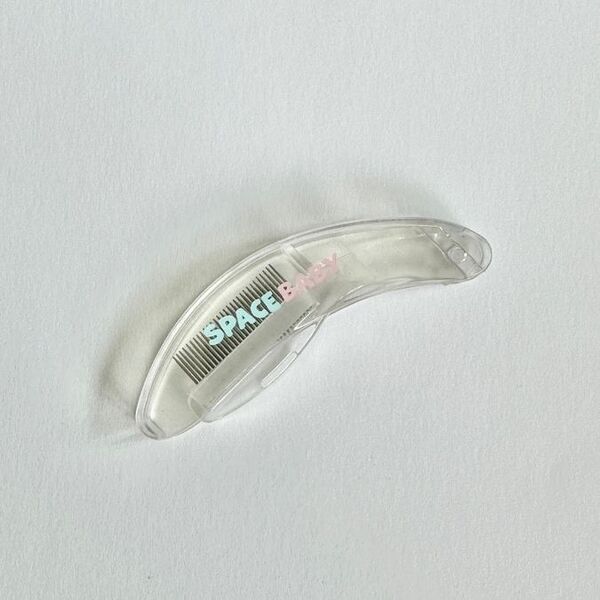 Space Baby Fine Tooth Styling Brow Comb (British brand)