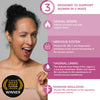 Health & Her Intimacy+ supplement 60 capsules, UK version