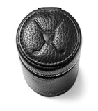 Aspinal of London leather golf ball holder 13cm - British product