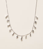 Suzanne Kalan white gold diamond cascade necklace (British brand)