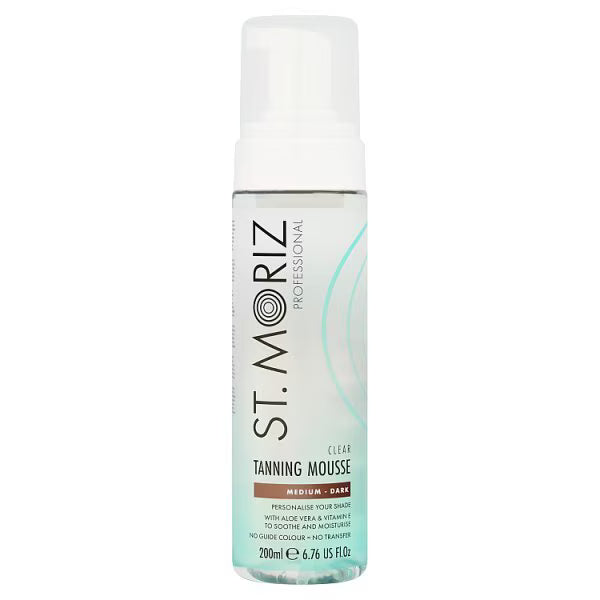 St Moriz Professional Tanning Mousse 200ml (British brand)