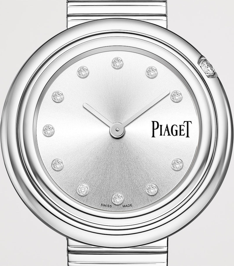 Piaget Possession stainless steel diamond watch 34mm, imported from the UK