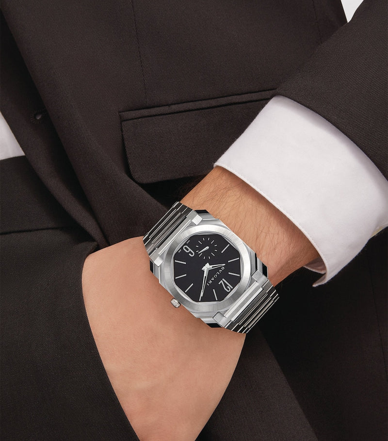 Bvlgari Octo Finissimo automatic watch 40mm stainless steel - British product