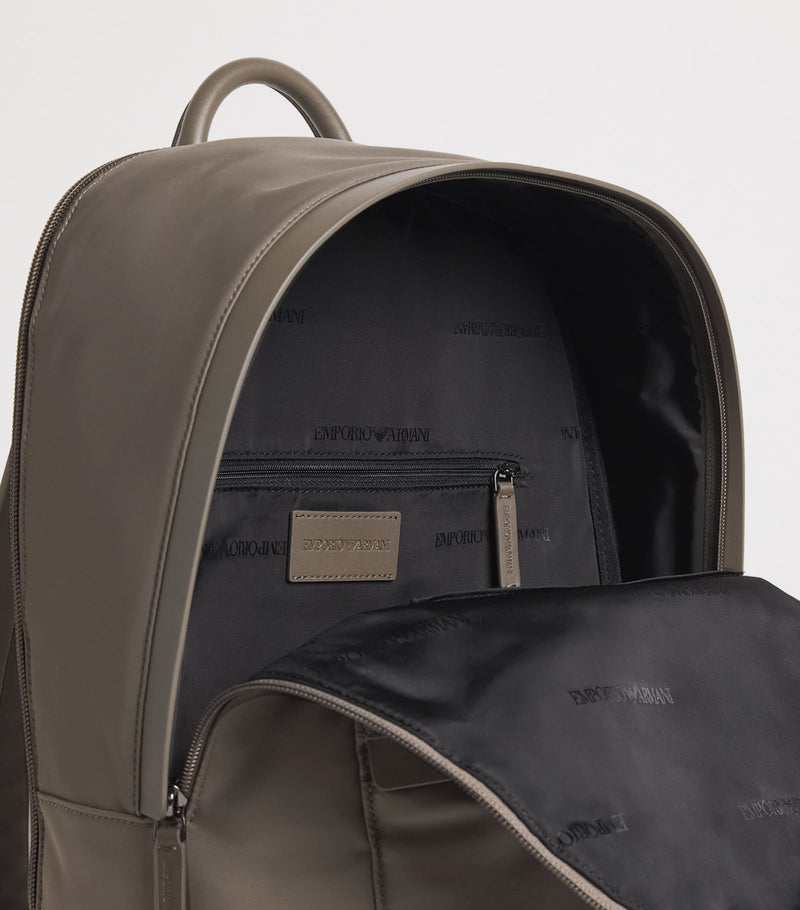 Emporio Armani logo backpack, UK version