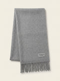 Mulberry wool check rectangle scarf Night Sky, UK version