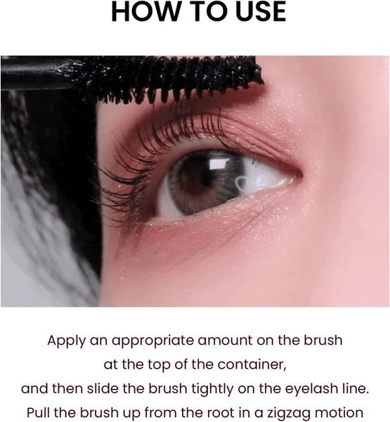 Heimish Mascara Dailism Smudge Stop Curling Brown 9g, imported from the UK