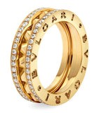 Bvlgari B.zero1 Rock one-band ring - British product