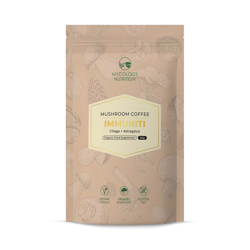 Mycology Nutrition immunity coffee chaga astragalus 60g (British brand)