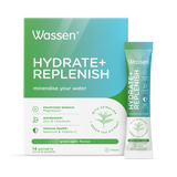 Holland & Barrett Hydrate & Replenish Electrolytes Green Apple Flavour Electrolyte Drink Sachets - 14 Sachets- Buy online at McGrocer