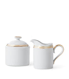 Ralph Lauren Wilshire creamer and sugar set, imported from the UK