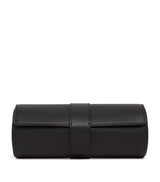 Harrods Smythson Panama Leather Watch Roll- Buy online at McGrocer