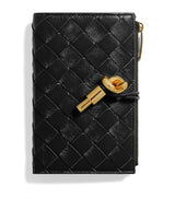 Harrods Bottega Veneta Andiamo Medium Leather Bifold Wallet- Buy online at McGrocer