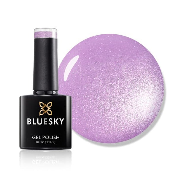Bluesky purple gel polish Beckoning Begonia - British product