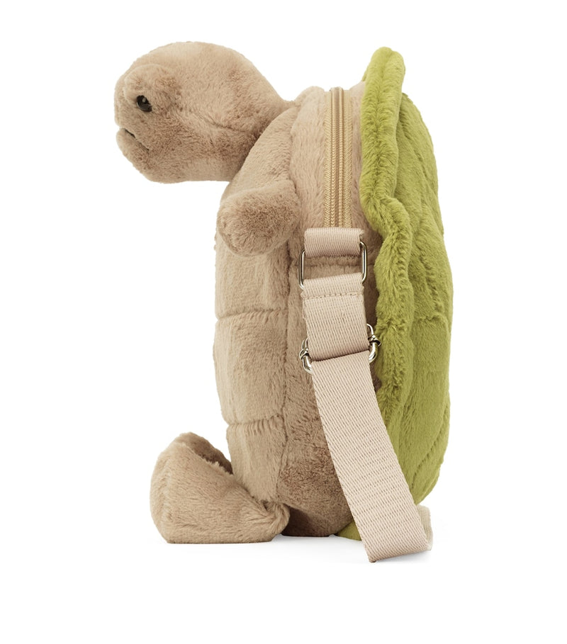 Jellycat Timmy Turtle Bag 26cm, imported from the UK