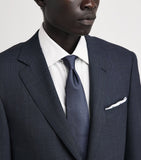 Isaia silk seven-fold tie 8cm - British product