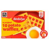 Birds Eye Potato Waffles x10 567g - McGrocer