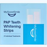Superdrug MySweetSmile Teeth Whitening Strips 21 Treatments Oral Care- Buy online at McGrocer