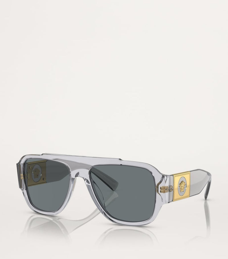 Versace acetate VE4436U Medusa sunglasses, imported from the UK