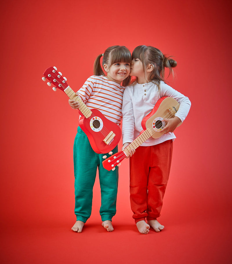 Janod My First Guitar Confetti toy guitar (British brand)