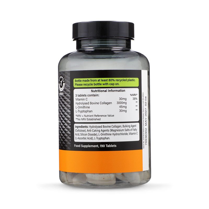 Amino 1000mg Bovine Collagen Tablets 190 - British product
