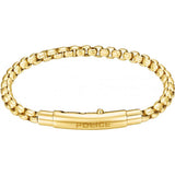 Superdrug Police Gold Mens Fleshy Bracelet- Buy online at McGrocer