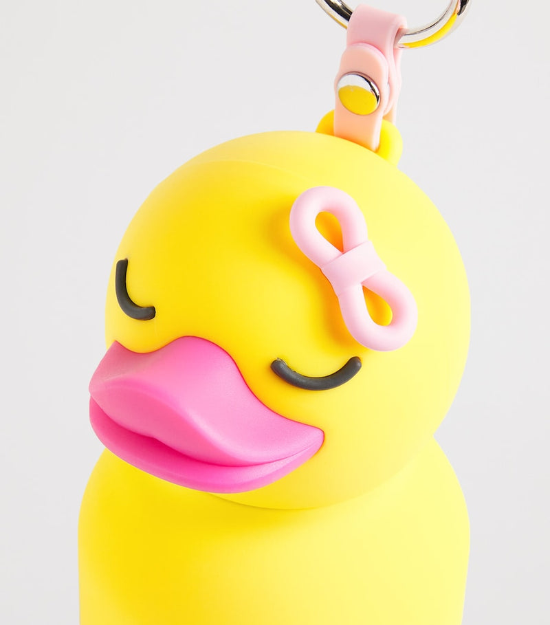 ASOBU Mini Bestie Duck water bottle bag charm 200ml, UK version