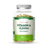 Holland & Barrett Nature's Truth High Strength Vitamin A 10,000 IU Vitamin Supplement, 60 Softgels- Buy online at McGrocer