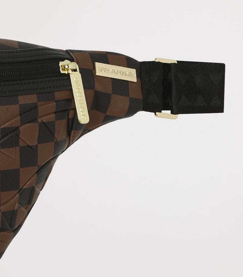Sprayground Check Redemption cross-body bag, UK version