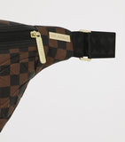 Sprayground Check Redemption cross-body bag, UK version