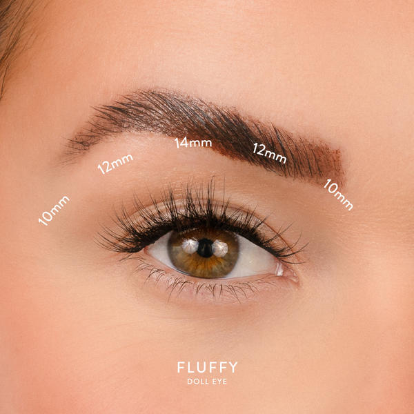House of Amor false eyelashes FLUFFY, UK version